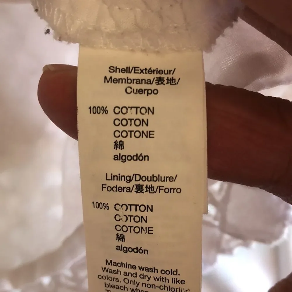Gap Mini Skirt White Size S Gently used